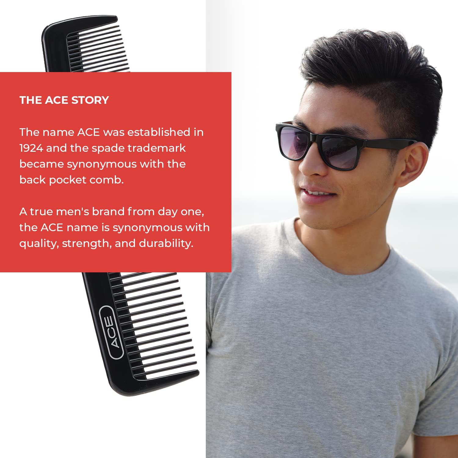 imageGOODY ACE Hair Comb5Inch Fine Tooth Pocket CombBlack