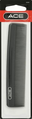 imageGoody Ace Classic Bobby Pocket and Purse Comb  5 Inch Black Durable ampamp Flexible Teeth Suitable for All Hair Types Fine Comb Teeth for Thin to Medium Hair45 Inch