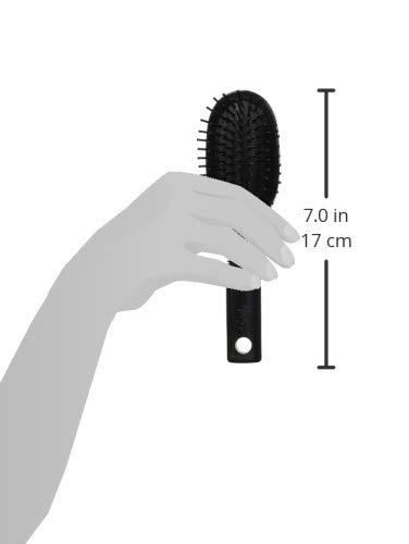 imageGoody Mini Cushion Hair Brush  Oval Travel Hairbrush for All Hair Types Tangles Knots With Ease Without Tears or Breakage  PainFree Hair Accessories for Women Men Boys and GirlsMini Oval Brush