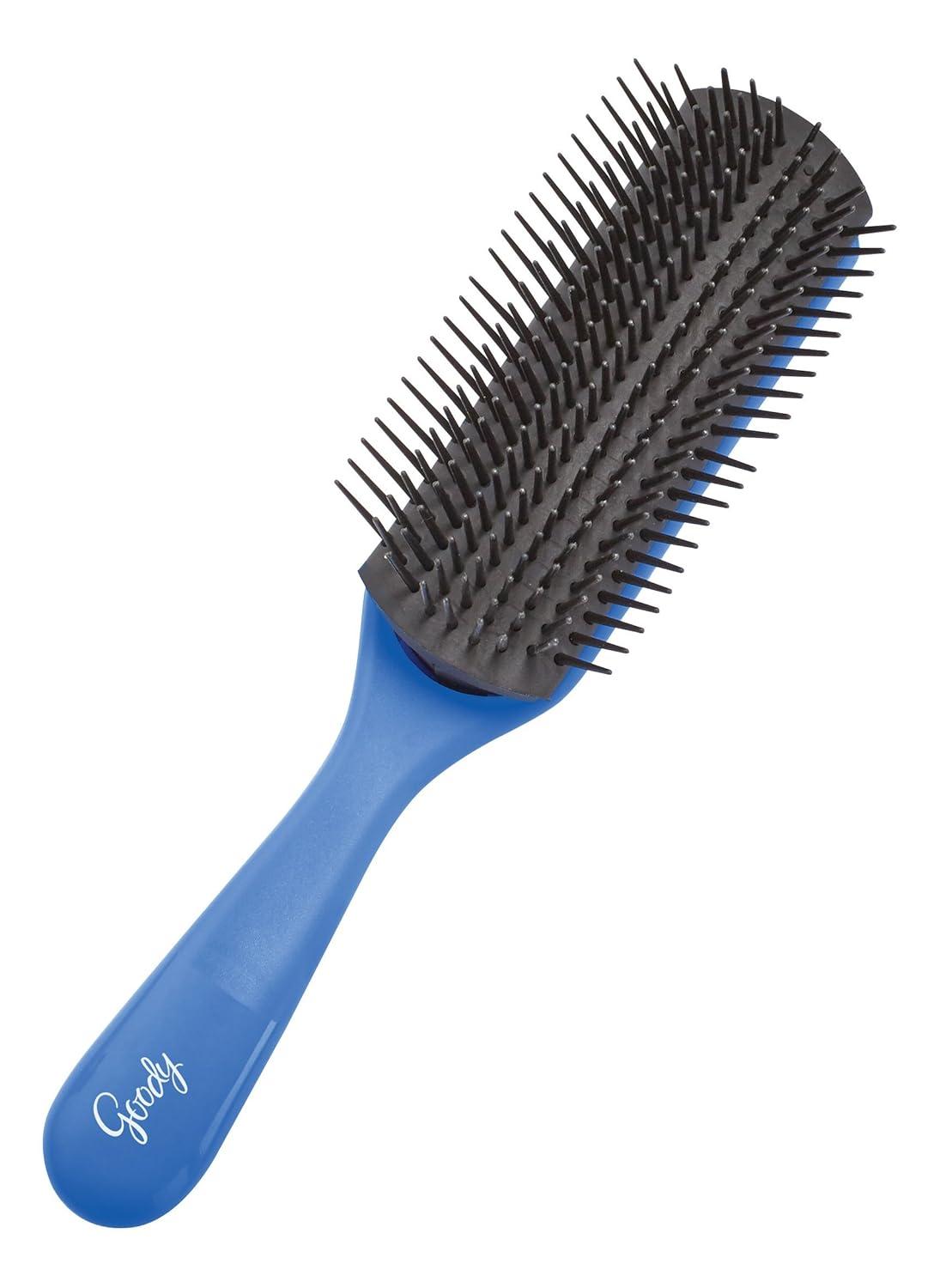 imageGoody Straight Talk Rubber Styler Brush 1 ea Pack of 1Blue