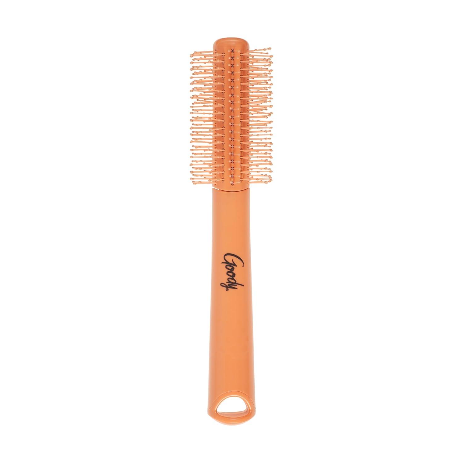imageGoody Style Boost Round Brush 21mm Volumizing Blow Out for Fine Short ampamp Medium Hair EasyGrip Handle Lightweight Styling for Lift ampamp Root Volume Coral1 Count Pack of 1
