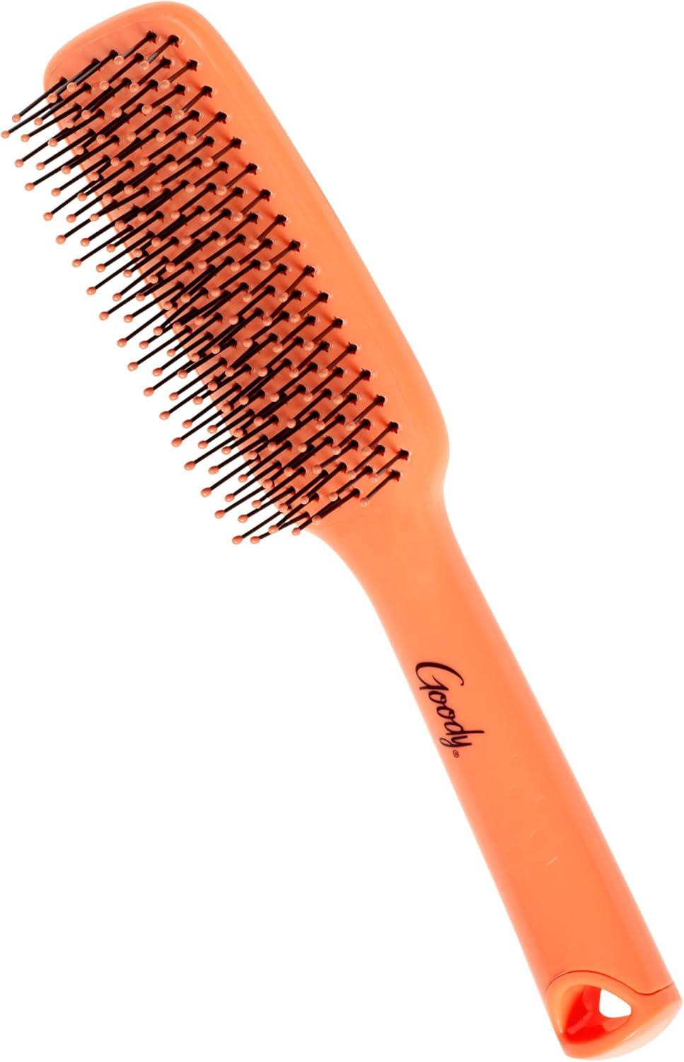 imageGoody Style Boost Styler Brush Detangler Brush with Flexible Bristles Use as a Detangling Brush or Styling Brush Hair Brush to Tackle Tangles Knots ampamp Reduce Frizz All Hair Types Coral