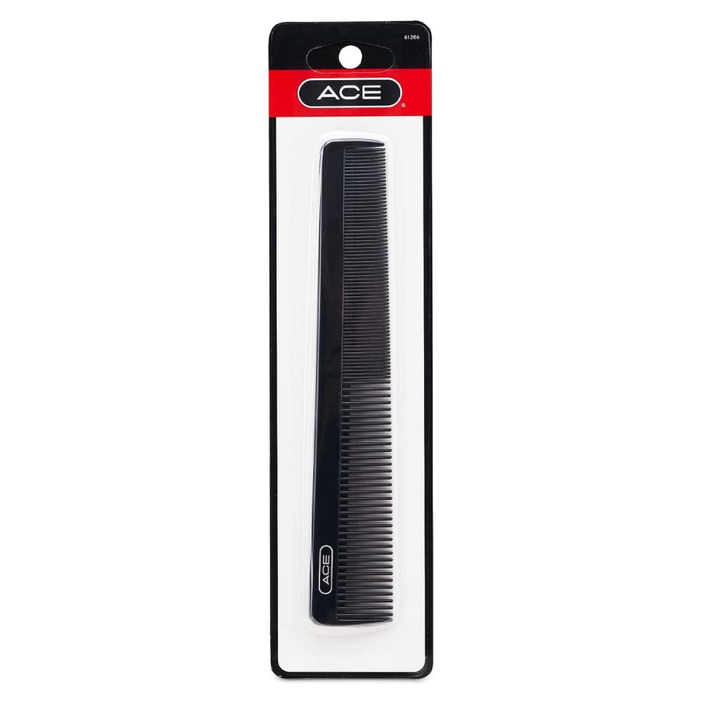 imageGOODY ACE ACE All Purpose Hair Comb  7 Inch Black  Great for All Hair Types  Fine Comb Teeth for Thin to Medium Hair61286 1 Count Pack of 17 Inch