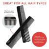imageGOODY ACE Hair Comb5Inch Fine Tooth Pocket CombBlackBlack