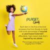 imageGOODY Planet Detangling Palm Hair Brush  Teal  Detangler Comb for WomenMenand Kids  Wet or Dry  for NaturalStraightThick and Curly Hair  Made with Recycled OceanBound Plastic