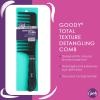 imageGOODY Total Texture Detangling Handle Comb Wide Spaced Teeth Preserve Curl Definition PainFree Hair Accessories for Women ampamp Girls Durable for Everyday and Professional Use Black