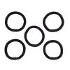 imageGOODY Volume Boost Ponytailers Elastics Hair Tie for Fine Hair  5 Count Brown  Ouchless PainFree Hair Accessories for Women Men Boys ampamp Girls  Perfect for Long Lasting Braids Ponytails ampamp MoreVolume Boost Black 5 Ct Fine Hair