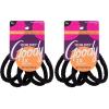 imageGOODY Volume Boost Ponytailers Elastics Hair Tie for Fine Hair  5 Count Brown  Ouchless PainFree Hair Accessories for Women Men Boys ampamp Girls  Perfect for Long Lasting Braids Ponytails ampamp MoreVolume Boost Black 5 Ct Fine Hair
