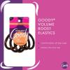 imageGOODY Volume Boost Ponytailers Elastics Hair Tie for Fine Hair  5 Count Brown  Ouchless PainFree Hair Accessories for Women Men Boys ampamp Girls  Perfect for Long Lasting Braids Ponytails ampamp MoreVolume Boost Brown 5 Ct Fine Hair