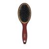 imageGoody Ceramic Hair Brush Oval Cushion  Natural Boar and Nylon Bristle Mix to Enhance Shine ampamp Smooth Hair Fights Frizz and Static  Premium Wood Design is PainFree for All Hair Types