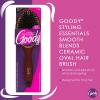 imageGoody Ceramic Hair Brush Oval Cushion  Natural Boar and Nylon Bristle Mix to Enhance Shine ampamp Smooth Hair Fights Frizz and Static  Premium Wood Design is PainFree for All Hair Types