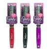 imageGoody Detangle It Oval Hair Brush Detangler with Fine Flexible Bristles Use as a Detangling or Styling Brush Tackles Tangles ampamp Knots All Hair Types BrownGreyRound Brush Medium Hair