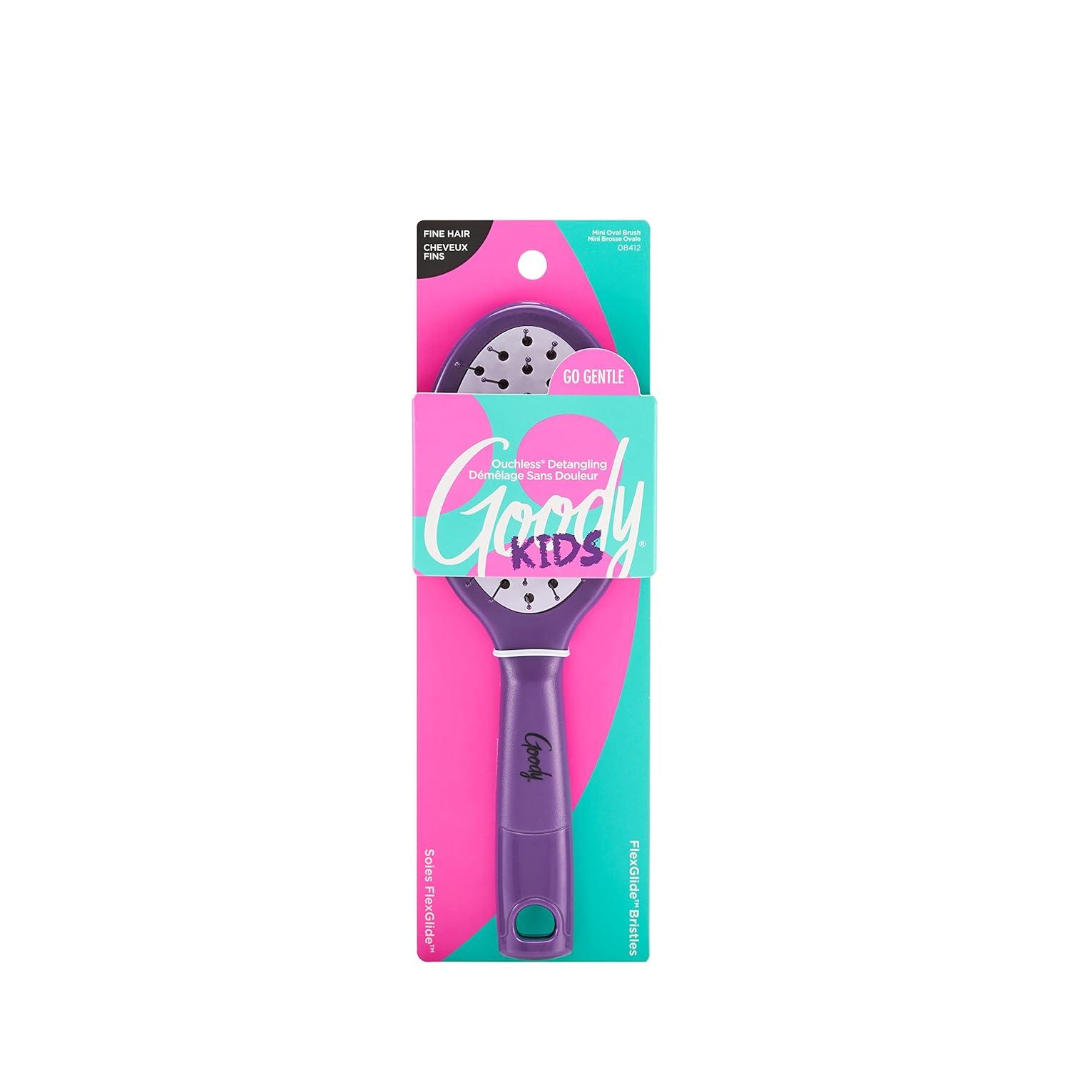 imageGoody Girls Ouchless Purse Hair Brush Assorted ColorsAssorted Ouchless Brush