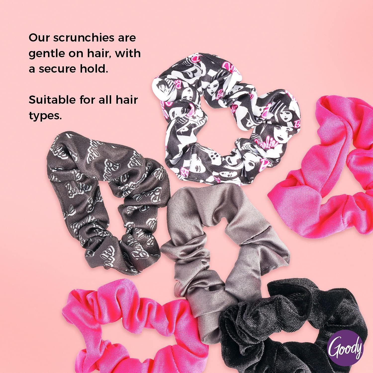 imageGoody Planet Goody Ouchless Hair Scrunchie  3 Count Assorted Camilla Stripe  Hair Accessories for Women and GirlsMulticolor