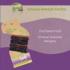 imageGOODY Planet Ouchless Bracelet Elastics 8ct BlackNavy and RustBlack  Navy and Rust