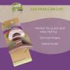 imageGOODY Planet SlideProof Claw Clips 2ct Black and CreamRust