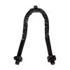 imageGoody Heatless Curls Black  2 Satin Scrunchies ampamp 1 Large Claw Clip To Hold Satin Roller Rod in Place Overnight HeatFree Hair Styling All Hair Types