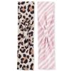 imageGoody LowProfile Head Wraps 2 Ct Cheetah ampamp Stripe DamageFree Hold AllDay Comfort Soft ampamp Stretchy Head Wraps for Women ampamp Men Secure Grip Bandeau Headwear for All Occasions For Fine HairStripeCheetah 2 Ct