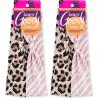 imageGoody LowProfile Head Wraps 2 Ct Cheetah ampamp Stripe DamageFree Hold AllDay Comfort Soft ampamp Stretchy Head Wraps for Women ampamp Men Secure Grip Bandeau Headwear for All Occasions For Fine HairStripeCheetah 2 Ct