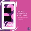 imageGoody Metallic Bobby Pins  50 Count Black  2 Inch Pins for Secure and Painless Hairstyling on All Hair TypesBlack