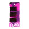 imageGoody Metallic Bobby Pins  50 Count Black  2 Inch Pins for Secure and Painless Hairstyling on All Hair TypesBlack
