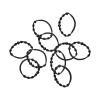 imageGoody Ouchless Forever Fine Hair Elastics  10 Ct Black DamageFree Bands 3X Stronger Hair Ties Retainable Shape 16 Strand Inner Core Hair Accessories for Women ampamp MenBlack