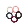 imageGoody Planet Elastic Hair Coils  5 Count Mixed Pack  Medium to Thick Hair Accessories for Women and GirlsCoils 5 Ct Assorted  Thick Hair