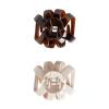 imageGoody SlideProof Octopus Large Claw Clips 2 Ct Neutral Tones Secure Grip Accessories for Women ampamp Men Hair Styling Accessories for All Occasions Claw Clips for Thick Hair