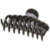 imageGoody SlideProof Rectangular Large Claw Clips  2 Ct Warm Tones Secure Grip Hair Styling Accessories for Women ampamp Men Claw Clips for Thick HairTortClearBlack Large Claw