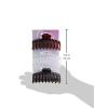 imageGoody SlideProof Rectangular Large Claw Clips  2 Ct Warm Tones Secure Grip Hair Styling Accessories for Women ampamp Men Claw Clips for Thick HairTortClearBlack Large Claw