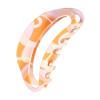 imageGoody X Sophia Yeshi SlideProof Claw Clip Hair Clip for Women ampamp Men Secure Grip For MediumThick Hair Orange ampamp Pink Extra LargePink Multi