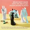 imagePlanet Goody Ocean Rescue Vented Paddle Brush  Black Detangling Brush for All Hair Types Flexible Bristles Ouchless Design Speeds Up Drying Ideal for Wet or Dry Hair ampamp StylingTeal