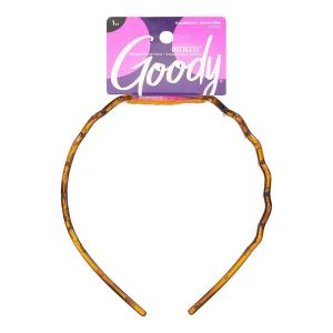imageGOODY Ouchless Headband  Fashion Print  Comfort Fit for All Day Wear  For All Hair Types  Hair Accessories for GirlsZigzag Tort