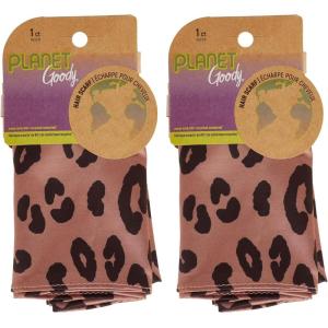 imageGOODY Planet Ouchless Recycled Satin Scarf 1ct Leopard