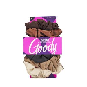 imageGoody Planet Goody Ouchless Hair Scrunchie  3 Count Assorted Camilla Stripe  Hair Accessories for Women and GirlsAssorted 6 Ct