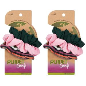 imageGoody Planet Goody Ouchless Hair Scrunchie  3 Count Assorted Camilla Stripe  Hair Accessories for Women and GirlsScrunchie 3 Ct AssortedStripe