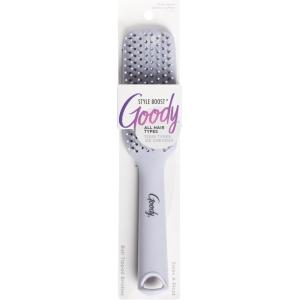 imageGoody Style Boost Styler Detangler Brush with Flexible Bristles Tackles Tangles ampamp Knots Reduces Frizz For All Hair Types Blue