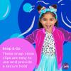 imageGoody Kids Mini Epoxy Contour Snap Clips  8 Count Daisy Charm  Just Snap Into Place  Suitable for All Hair Types  PainFree Hair Accessories for Women and Girls  All Day Comfort
