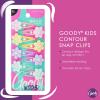 imageGoody Kids Mini Epoxy Contour Snap Clips  8 Count Daisy Charm  Just Snap Into Place  Suitable for All Hair Types  PainFree Hair Accessories for Women and Girls  All Day Comfort