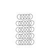 imageGoody Ouchless Elastic Hair Ties  50 Ct Assorted Neutrals 2MM Rubber Bands for Hair PainFree Hair Accessories for Women ampamp Men Made for LongLasting Braids Ponytails ampamp More For Fine HairBlack