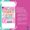 imageGoody Ouchless Hair Scrunchie  3 Count Rainbow ampamp Peach  Secure Styling Accessories for All Hair Types  PainFree and Easy to Use