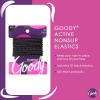 imageGoody Ouchless No Slip Hair Ties 10 Ct Black 4MM Rubber Bands SlideProof PainFree Styling Accessories for Women ampamp Men Made for LongLasting Braids Ponytails ampamp More All Hair TypesBlack