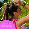 imageGoody Ouchless No Slip Hair Ties 10 Ct Black 4MM Rubber Bands SlideProof PainFree Styling Accessories for Women ampamp Men Made for LongLasting Braids Ponytails ampamp More All Hair TypesBlack 10 Ct Medium Hair
