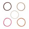 imageGoody Ouchless Seamless Hair Elastics 10 Ct Neutral Tones DamageFree Gentle Hold Ties No Snag or Pull For All Occasions Chic Styling Accessories for Women ampamp Men All Hair TypesWarm Tones
