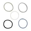 imageGoody Ouchless Seamless Hair Elastics 10 Ct Neutral Tones DamageFree Gentle Hold Ties No Snag or Pull For All Occasions Chic Styling Accessories for Women ampamp Men All Hair TypesCool Tones