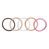 imageGoody Ouchless Seamless Hair Elastics 10 Ct Neutral Tones DamageFree Gentle Hold Ties No Snag or Pull For All Occasions Chic Styling Accessories for Women ampamp Men All Hair TypesWarm Tones