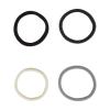 imageGoody Ouchless Sweater Hair Ties 8 Ct Neutral Tones Gentle Secure ampamp DamageFree Elastic Bands for All Occasions No Snag or Pull Styling Accessories for Women ampamp Men For Thick HairBLACK