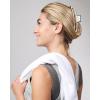 imageGoody Sport Forever SlideProof Rectangle Claw Clips  4 Ct 2 Large for Thick Hair  2 for Fine Hair 3X Stronger SportLevel Grip for Workout