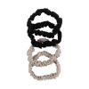 imageGoody Sport Ouchless Thin Scrunchies  4 Ct Gray ampamp Black SportLevel Grip for Workouts SweatWicking No Damage Hair Ties All Hair TypesGray Black