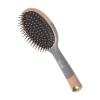 imageGoody Detangle It Oval Hair Brush Detangler with Fine Flexible Bristles Use as a Detangling or Styling Brush Tackles Tangles ampamp Knots All Hair Types BrownGreyBrownGrey